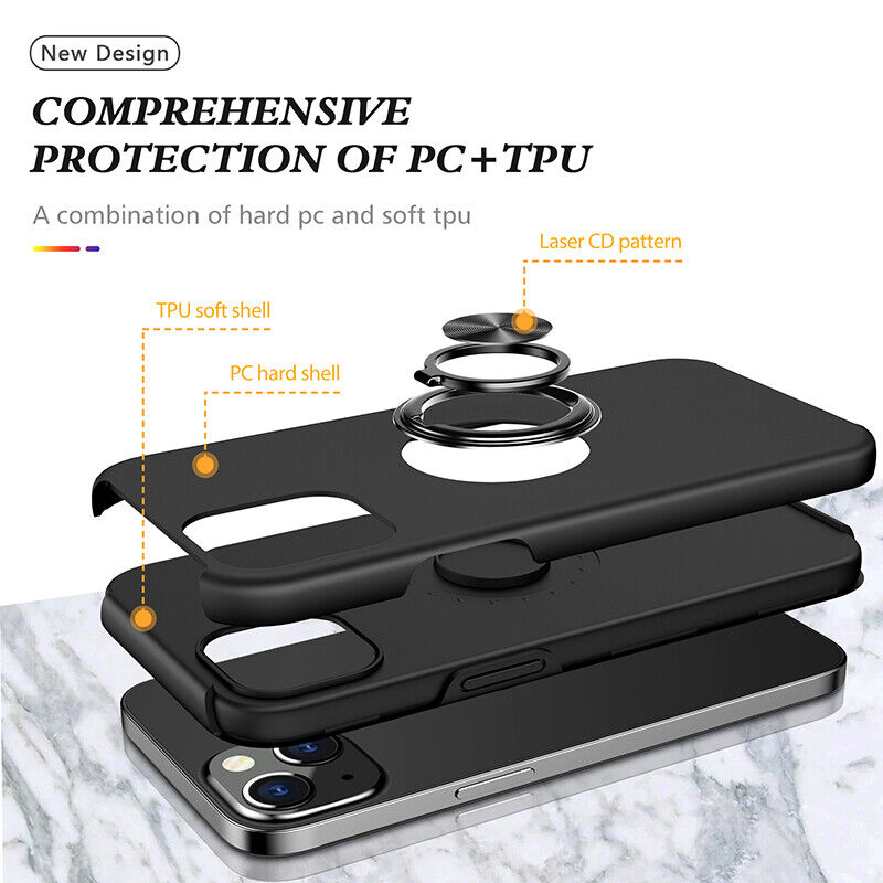 Coque hybride magnétique invisible pour iPhone 13 Mini Coque hybride magnétique invisible pour iPhone 13 Mini